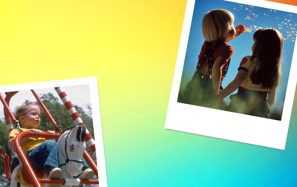 Summer memories collage